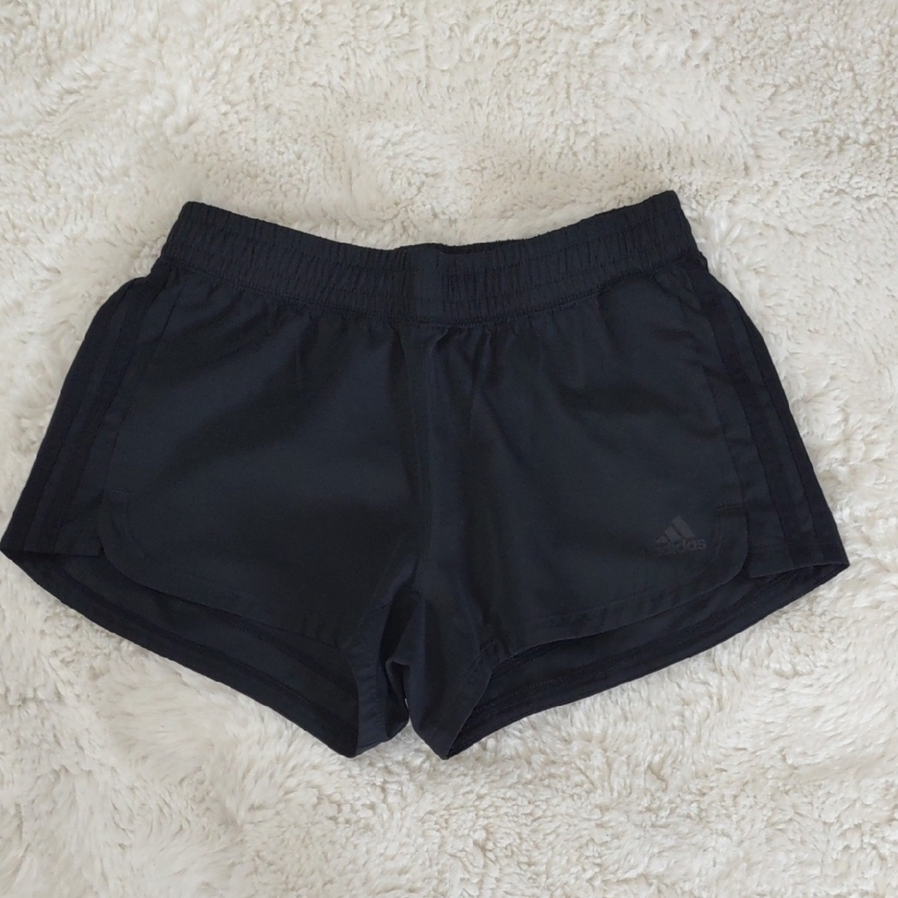 Adidas Black Athletic Shorts Lightweight Stretchy Design - Picture 7 of 17